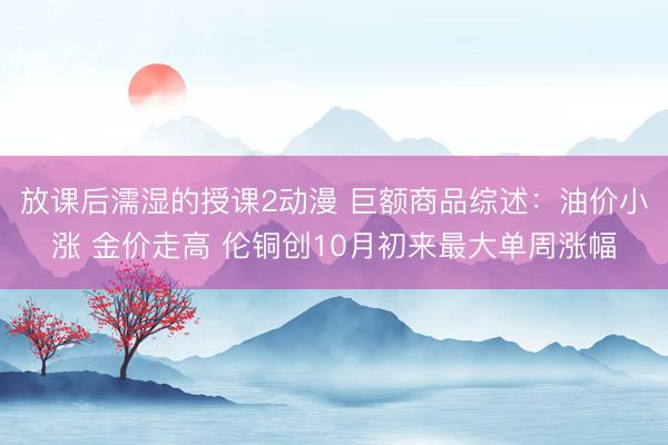 放课后濡湿的授课2动漫 巨额商品综述：油价小涨 金价走高 伦铜创10月初来最大单周涨幅